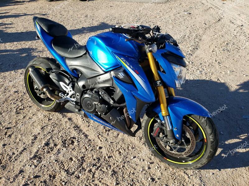 SUZUKI GSX-S1000 2016 blue road/str gas JS1GT79A1G2100532 photo #1