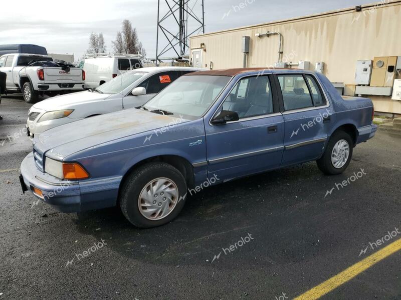 DODGE SPIRIT 1993 blue  flexible fuel 1B3XA46VXPF665728 photo #1