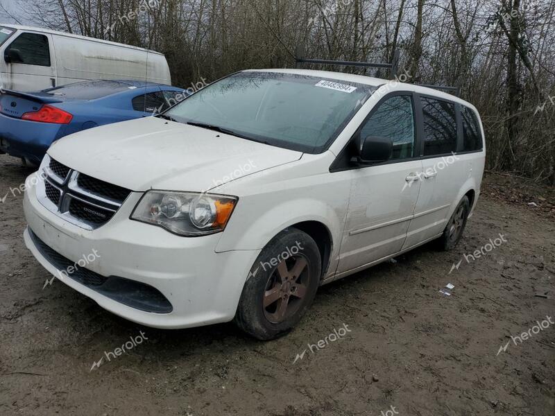 DODGE GRAND CARA 2011 white  flexible fuel 2D4RN4DG8BR762382 photo #1