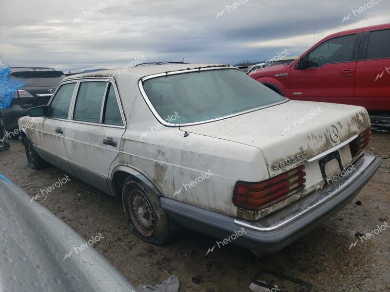 MERCEDES-BENZ 380 SEL 1983 white  gas WDBCA33A8DB037791 photo #3