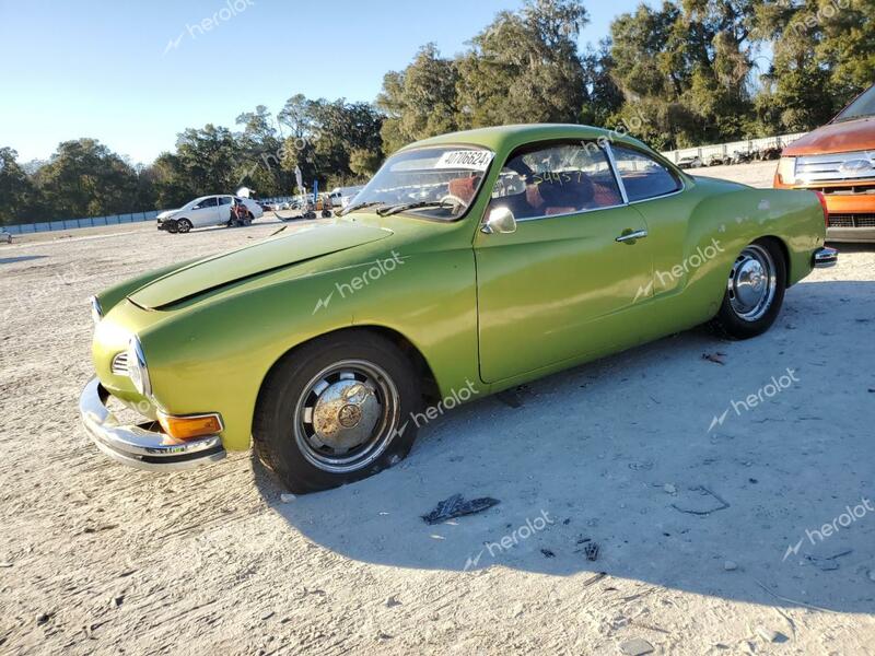 VOLKSWAGEN KARMANN 1972 green   1622212231 photo #1