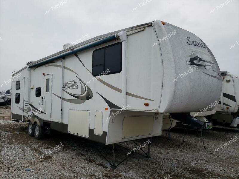 SAND TRAILER 2007 white   4X4FSAH237J021682 photo #1