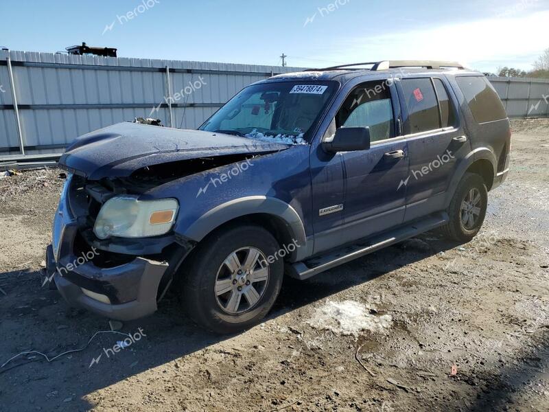 FORD EXPLORER X 2006 blue  gas 1FMEU73E86UA05728 photo #1