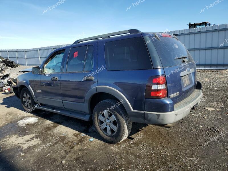 FORD EXPLORER X 2006 blue  gas 1FMEU73E86UA05728 photo #3