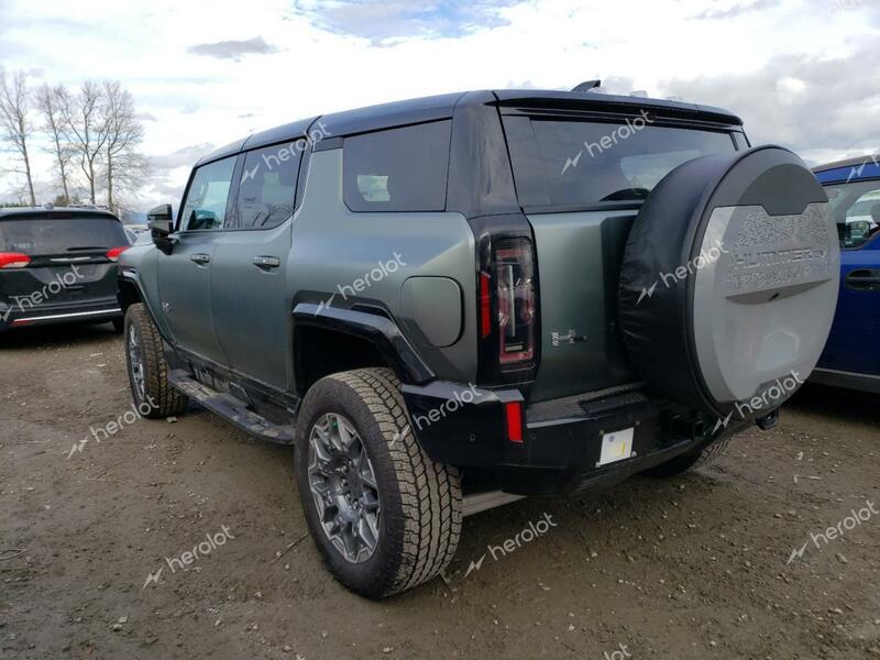 GMC HUMMER SUV 2024 green  electric 1GKB0RDC3RU100637 photo #3