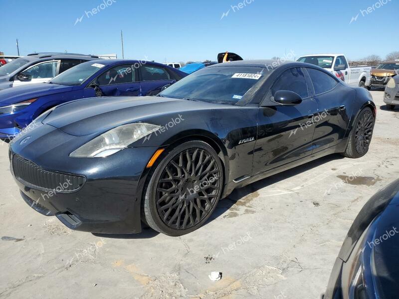 FISKER AUTOMOTIVE KARMA 2012 black  hybrid engine YH4K14AA0CA001819 photo #1