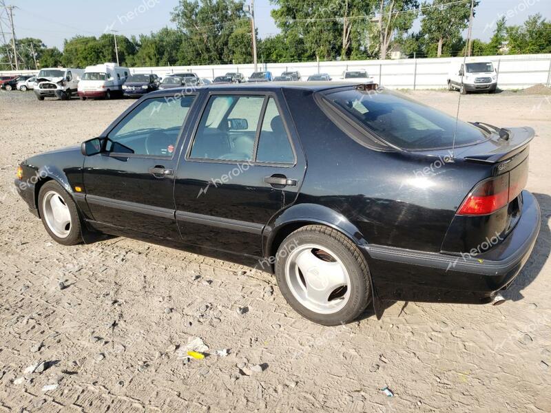 SAAB 9000 AERO 1994 black hatchbac gas YS3CN65R7R1023459 photo #3