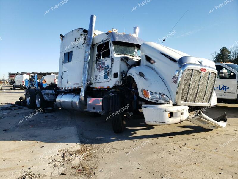 PETERBILT 389 2014 white   1NPXGGGG10D248779 photo #1