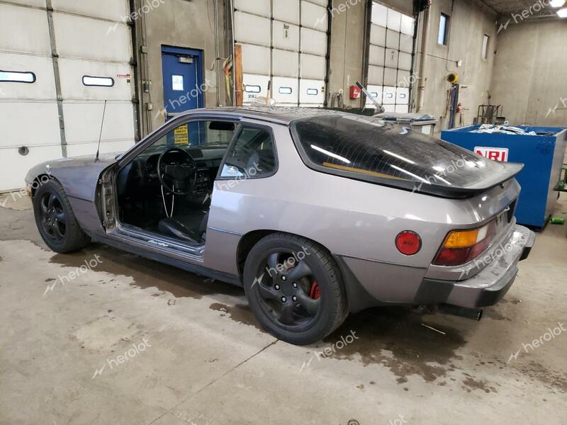 PORSCHE 924 1981 gray  gas WP0AA093XBN151013 photo #3