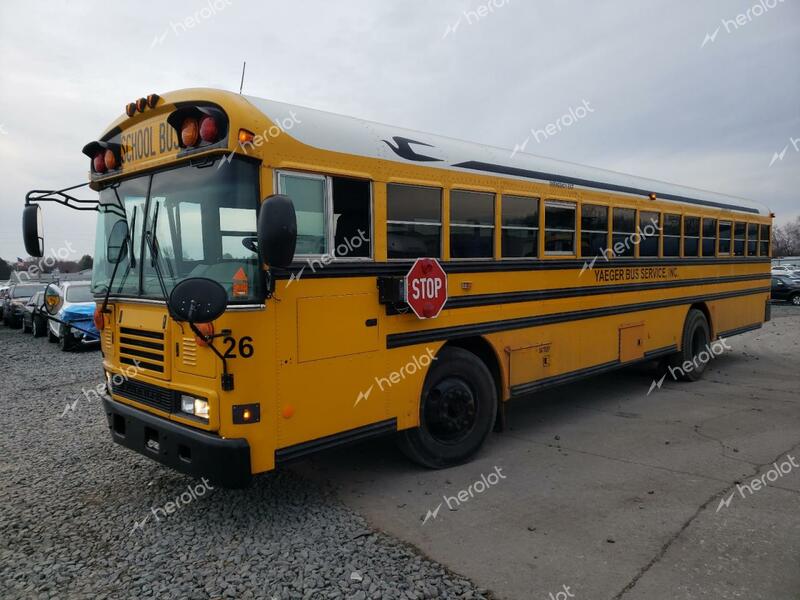 BLUE BIRD SCHOOL BUS 2006 yellow  diesel 1BABKCKH06F230774 photo #3