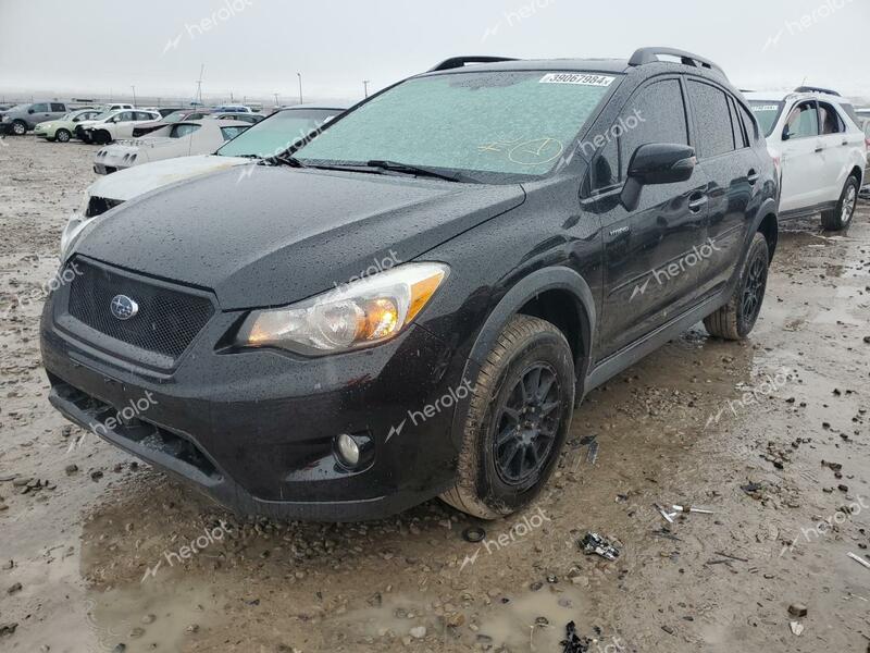 SUBARU XV CROSSTR 2015 black  hybrid engine JF2GPBPCXFH237869 photo #1