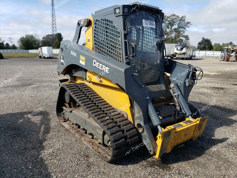 JOHN DEERE 333G 2022 yellow   1T0333GMPNF415657 photo #1