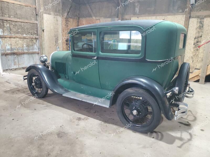 FORD MODEL A 1929 green   A1473531 photo #3