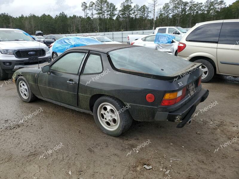 PORSCHE 924 S 1988 black  gas WP0AA0927JN450836 photo #3