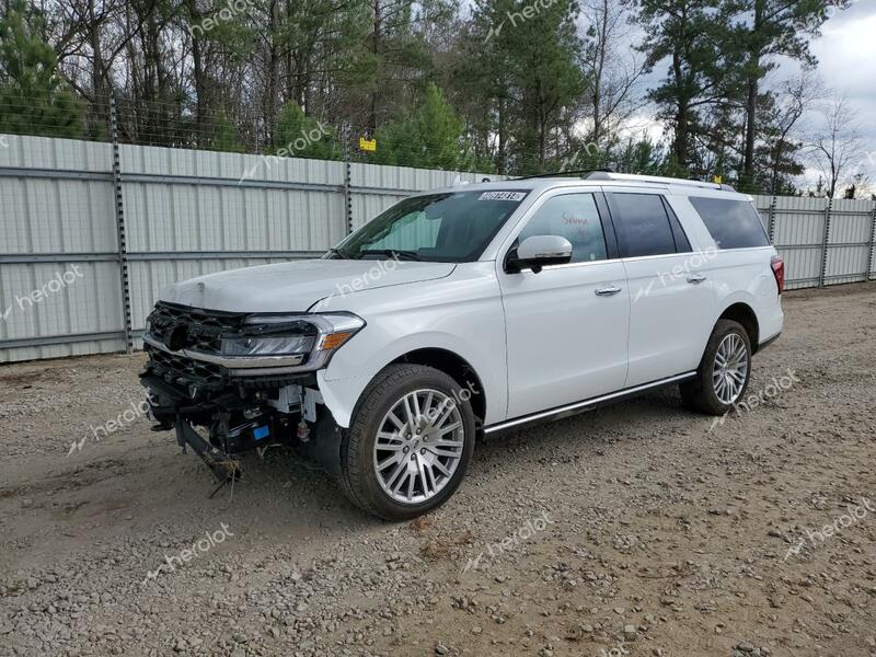 FORD EXPEDITION 2023 white  gas 1FMJK2A89PEA40939 photo #1