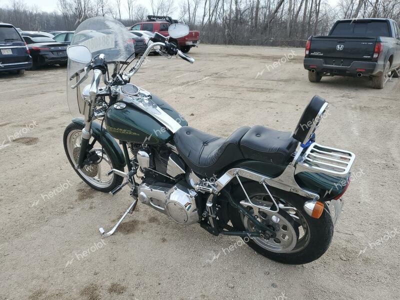 HARLEY-DAVIDSON FXSTC 1996 green   4EMEL2E22RN147669 photo #4