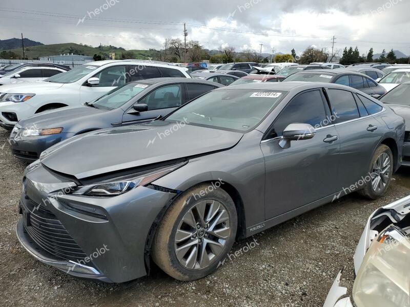 TOYOTA MIRAI LE 2022 gray  hydrogen fuel cell JTDAAAAA6NA007566 photo #1