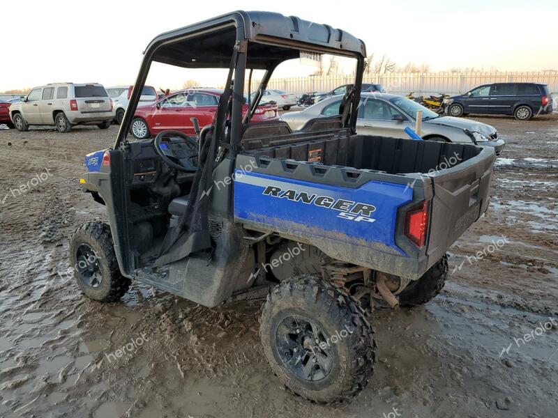 POLARIS RANGER SP 2022 blue  gas 3NSMAE578NE553011 photo #4