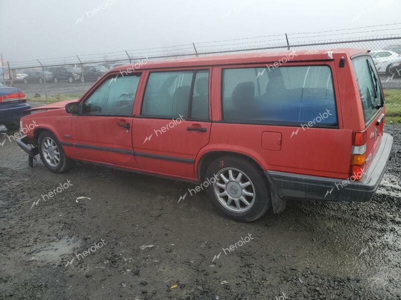 VOLVO 740 1990 red  gas YV1FA8754L1273166 photo #3