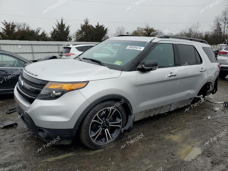 FORD EXPLORER S 2013 silver 4dr spor gas 1FM5K8GT7DGC42923 photo #1