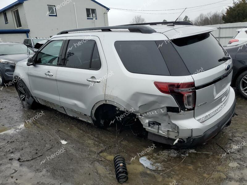 FORD EXPLORER S 2013 silver 4dr spor gas 1FM5K8GT7DGC42923 photo #3