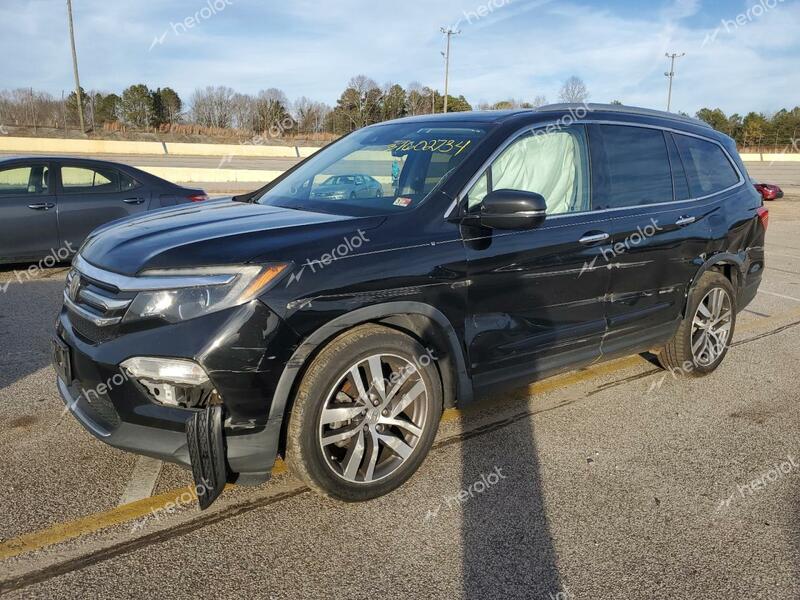 HONDA PILOT TOUR 2017 black 4dr spor gas 5FNYF5H92HB018899 photo #1