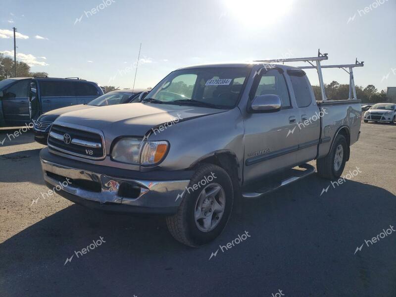 TOYOTA TUNDRA ACC 2002 silver  gas 5TBRT34132S255611 photo #1