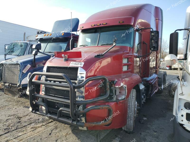 MACK ANTHEM 2019 maroon  diesel 1M1AN4GYXKM001516 photo #3