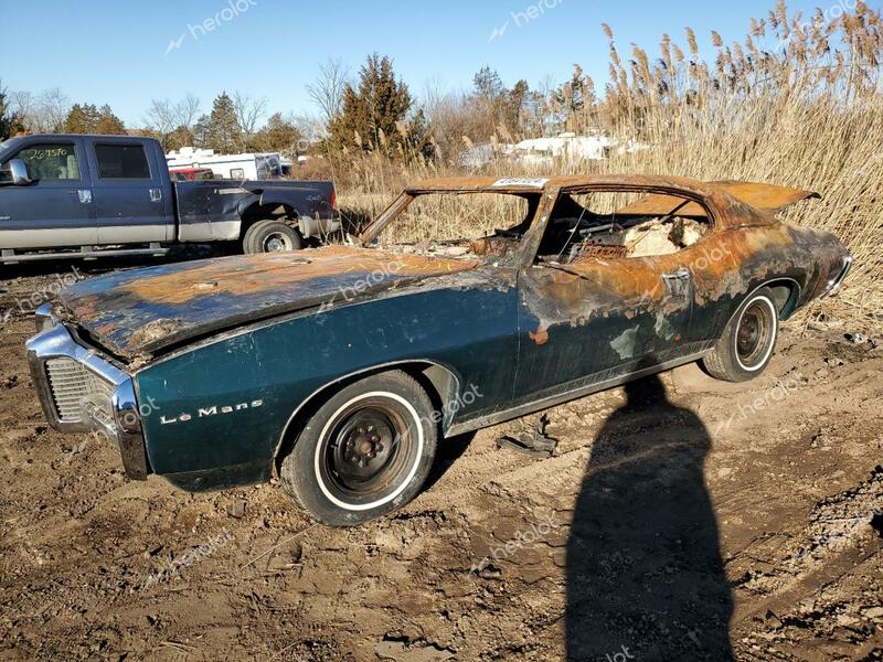 PONTIAC LEMANS 1969 green   237379P297766 photo #1