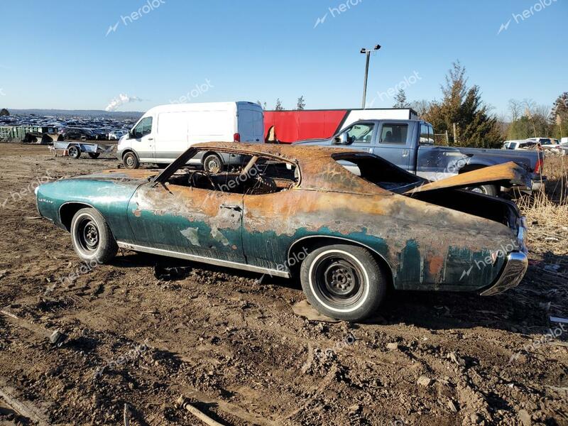 PONTIAC LEMANS 1969 green   237379P297766 photo #3