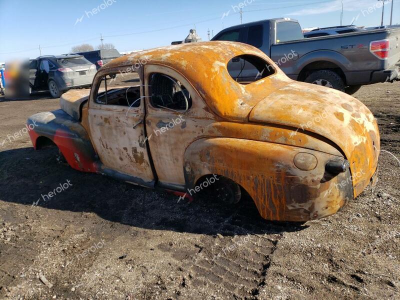 FORD COUPE 1948 red   87HA25261 photo #3