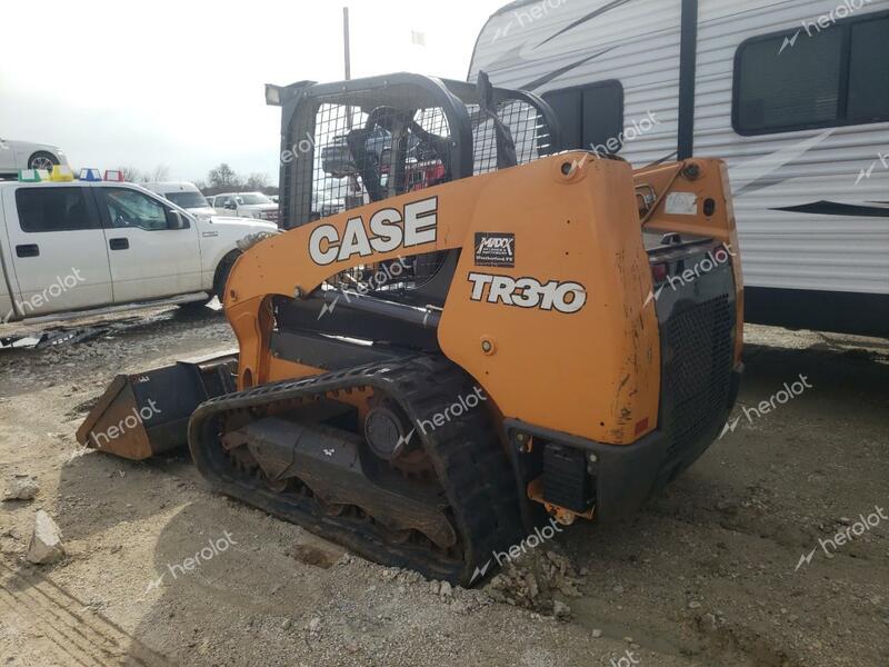 CASE SKID STEER 2017 orange   JAFTR310CHM429017 photo #4