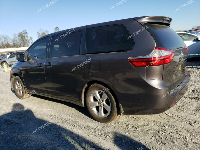 TOYOTA SIENNA 2015 gray sports v gas 5TDZK3DC4FS570791 photo #3