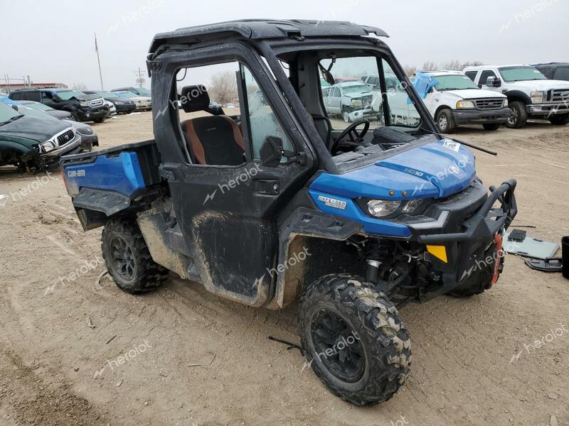 CAN-AM DEFENDER L 2022 blue  gas 3JBUVAX46NK001500 photo #1