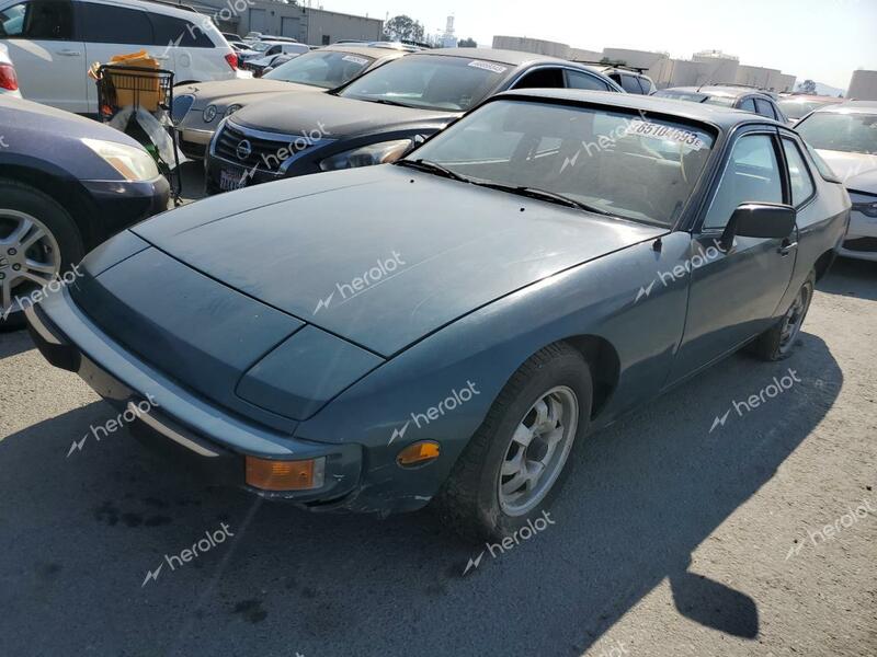 PORSCHE 924 1979 teal   9249200216 photo #1