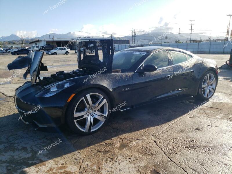 FISKER AUTOMOTIVE KARMA SPOR 2012 black  hybrid engine YH4K14AA7CA000571 photo #1