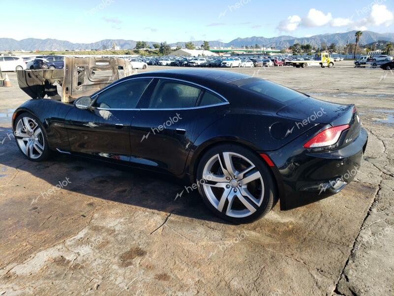 FISKER AUTOMOTIVE KARMA SPOR 2012 black  hybrid engine YH4K14AA7CA000571 photo #3