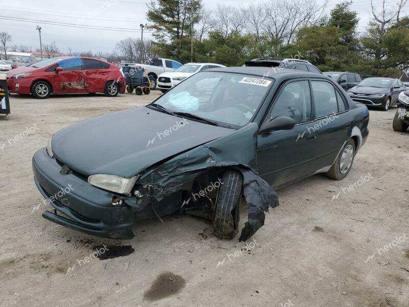 CHEVROLET GEO PRIZM 2001 green sedan 4d gas 1Y1SK52841Z442856 photo #1