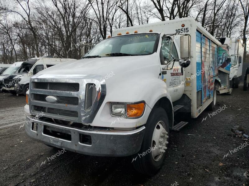 FORD F650 SUPER 2001 white conventi diesel 3FDWF65Y41MA54034 photo #3