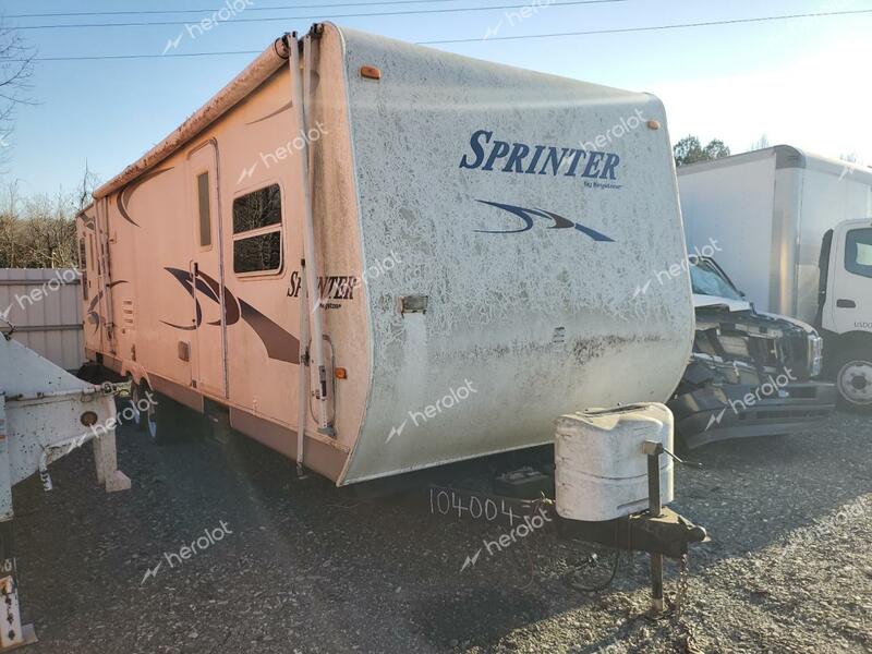 KEYSTONE SPRINTER 2004 white   4YDT320214A216874 photo #1