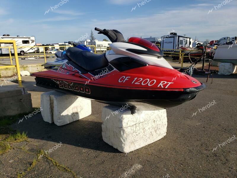 BOMBARDIER JETSKI 2008 red   YDV34401A808 photo #1