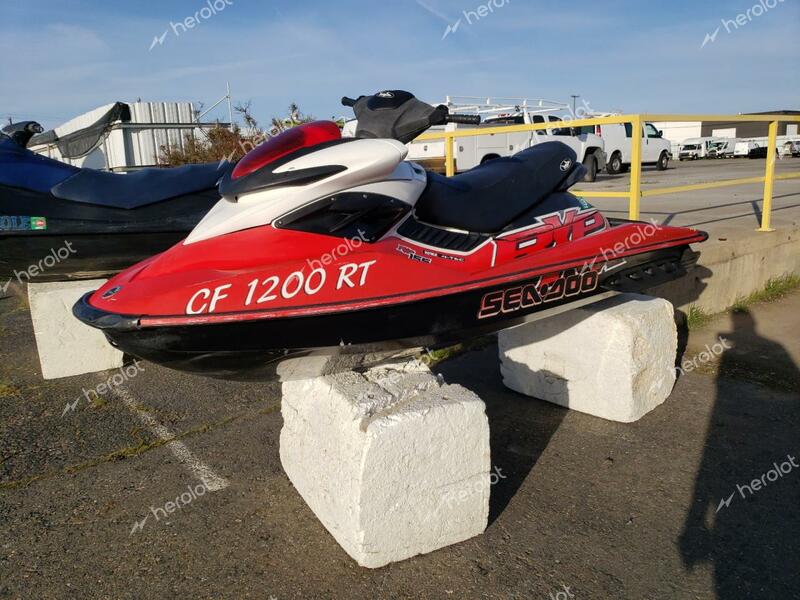 BOMBARDIER JETSKI 2008 red   YDV34401A808 photo #3