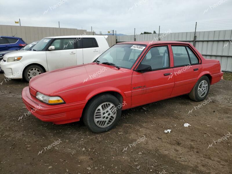 PONTIAC SUNBIRD LE 1994 red  gas 1G2JB54H2R7563913 photo #1