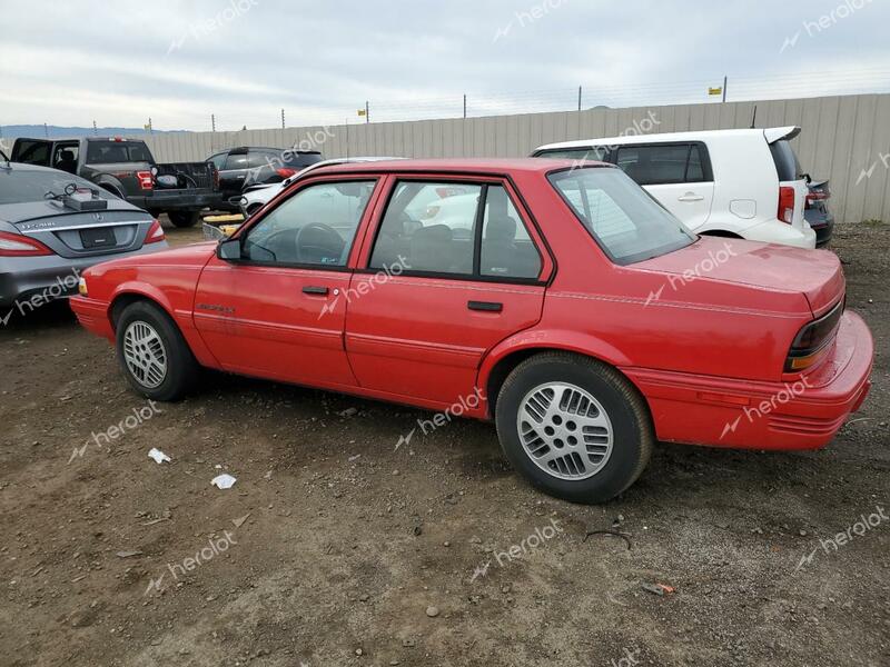 PONTIAC SUNBIRD LE 1994 red  gas 1G2JB54H2R7563913 photo #3