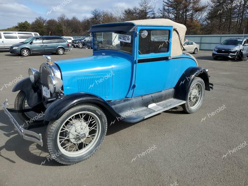 FORD A 1929 blue   A2565808 photo #1