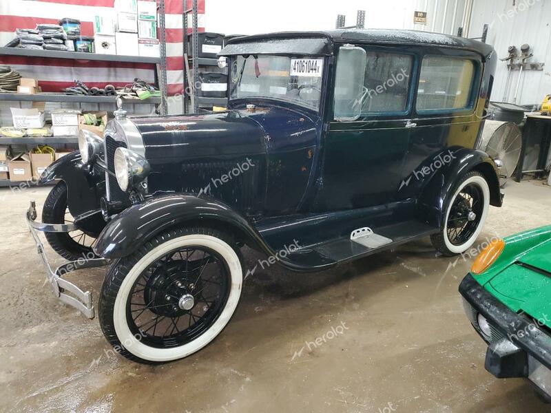 FORD MODEL A 1929 blue   A2536650 photo #1