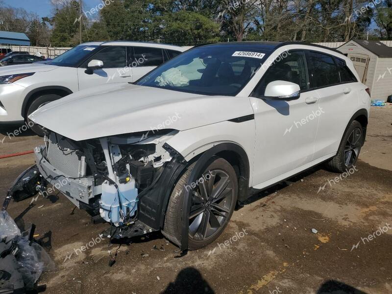 INFINITI QX50 SPORT 2024 white  gas 3PCAJ5FA6RF103520 photo #1