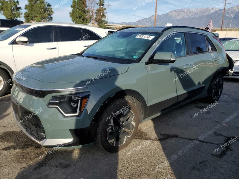 KIA NIRO WAVE 2023 green  electric KNDCT3L12P5042127 photo #1