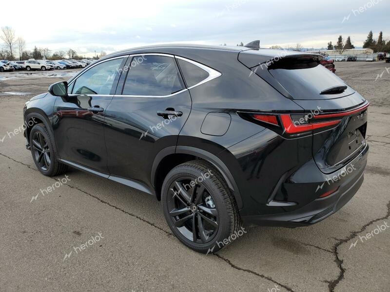 LEXUS NX 450H LU 2024 black  hybrid engine JTJHKCFZ9R2020427 photo #3