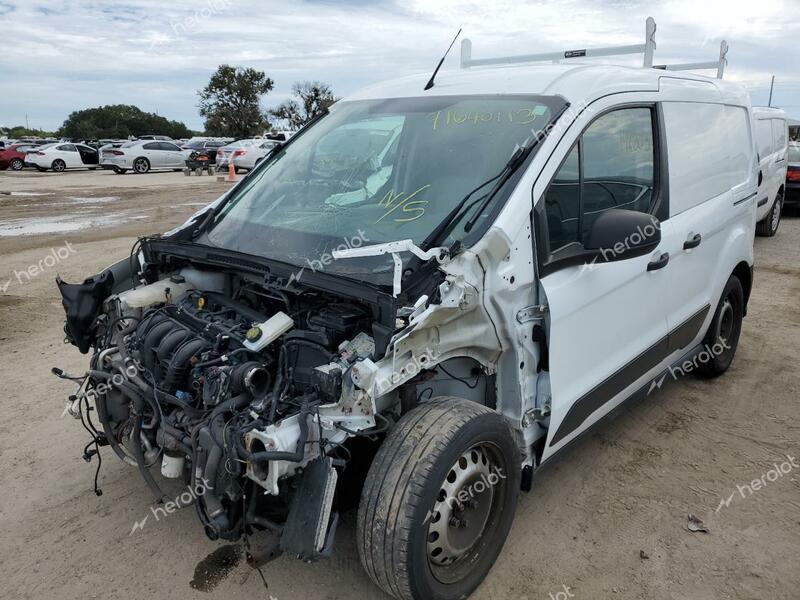 FORD TRANSIT CO 2014 white  gas NM0LS6E76E1155523 photo #1